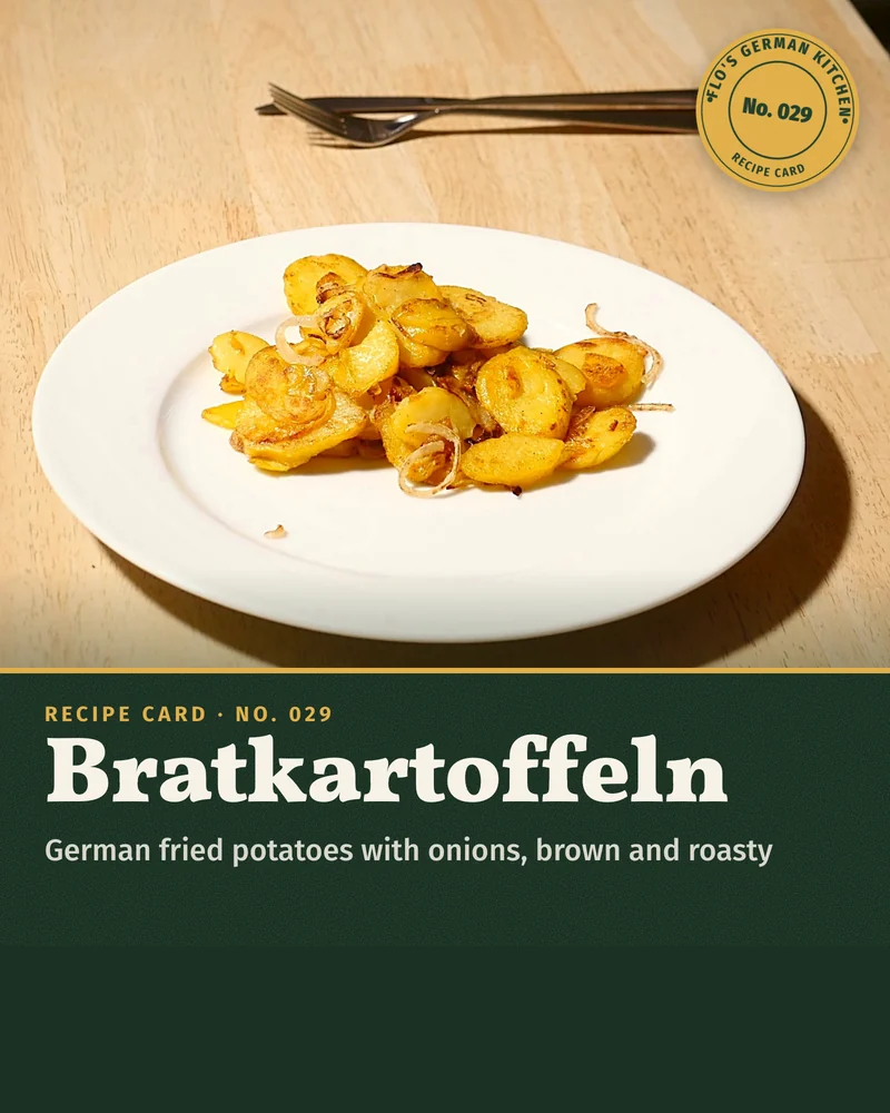 Recipe card: Bratkartoffeln