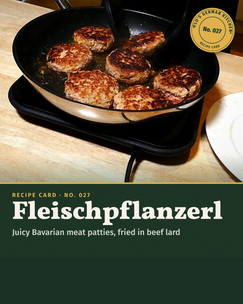 Recipe card: Fleischpflanzerl