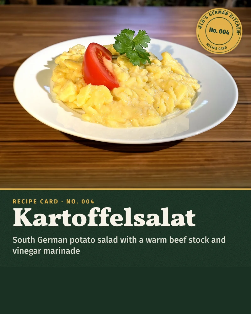 Recipe card: Kartoffelsalat