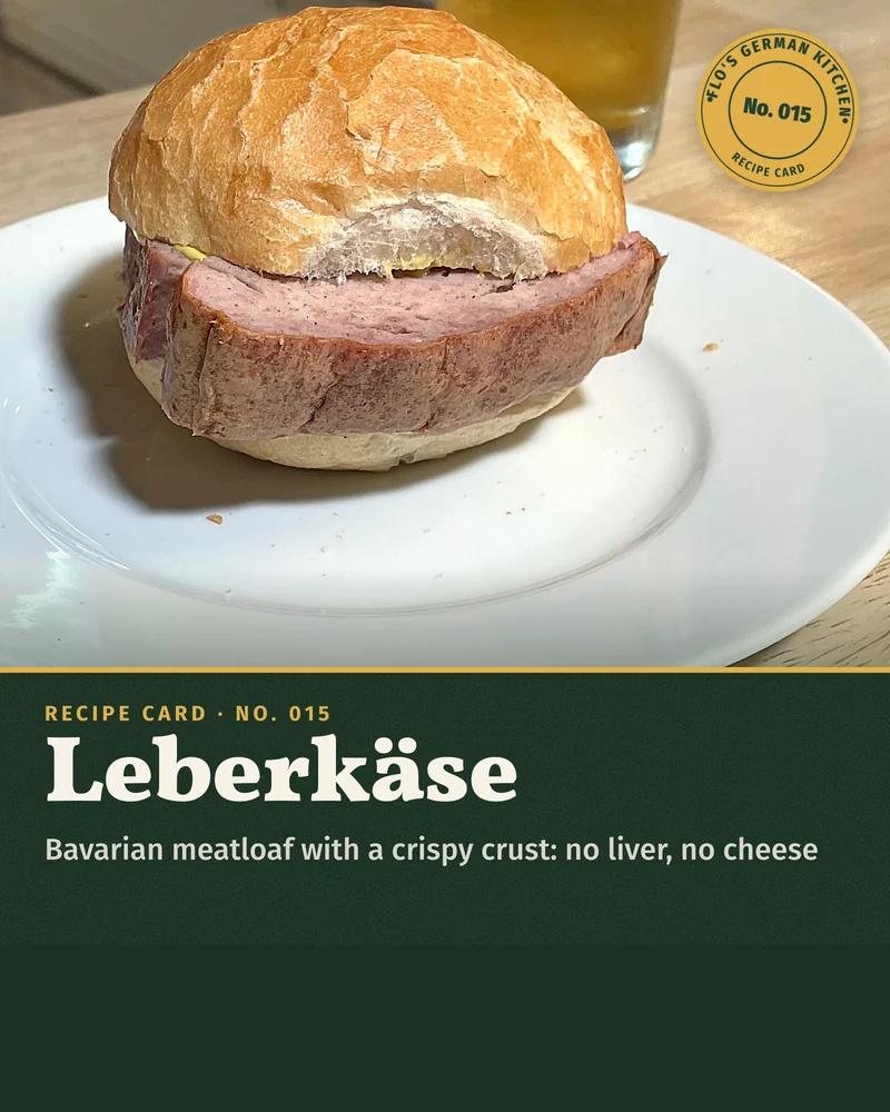 Recipe card: Leberkäse
