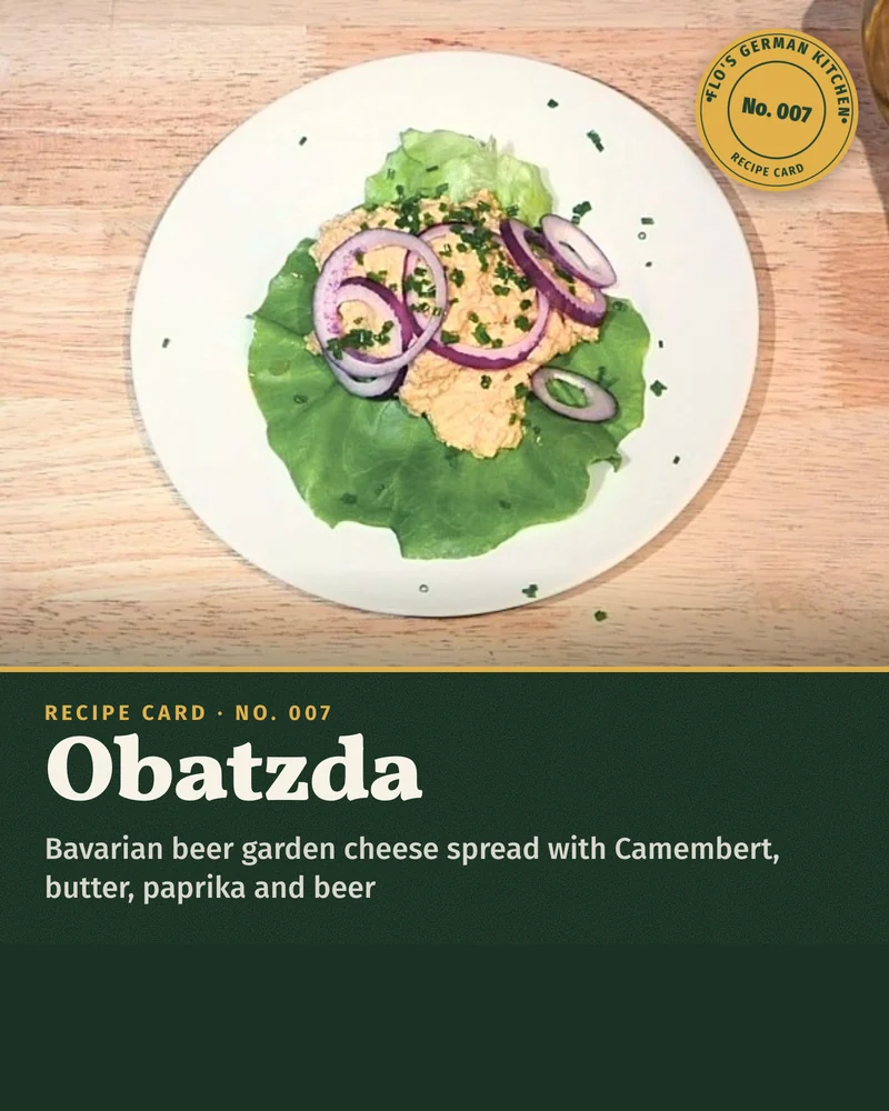 Recipe card: Obatzda