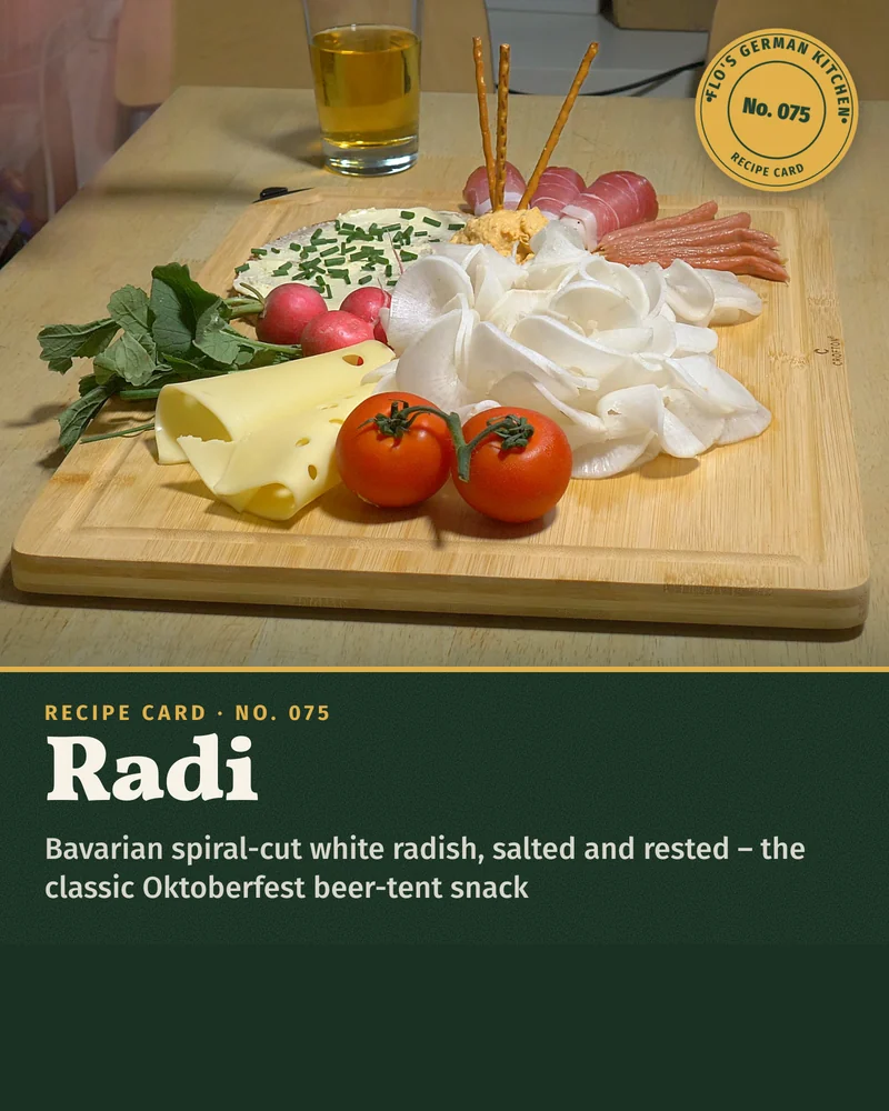 Recipe card: Radi