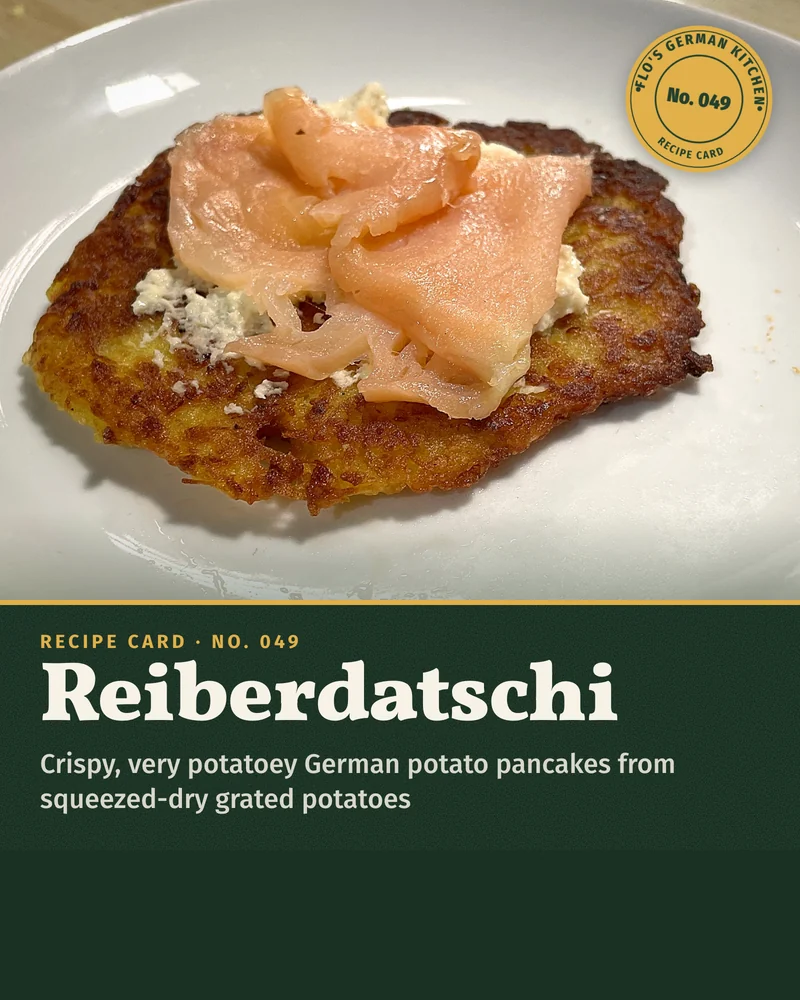 Recipe card: Reiberdatschi