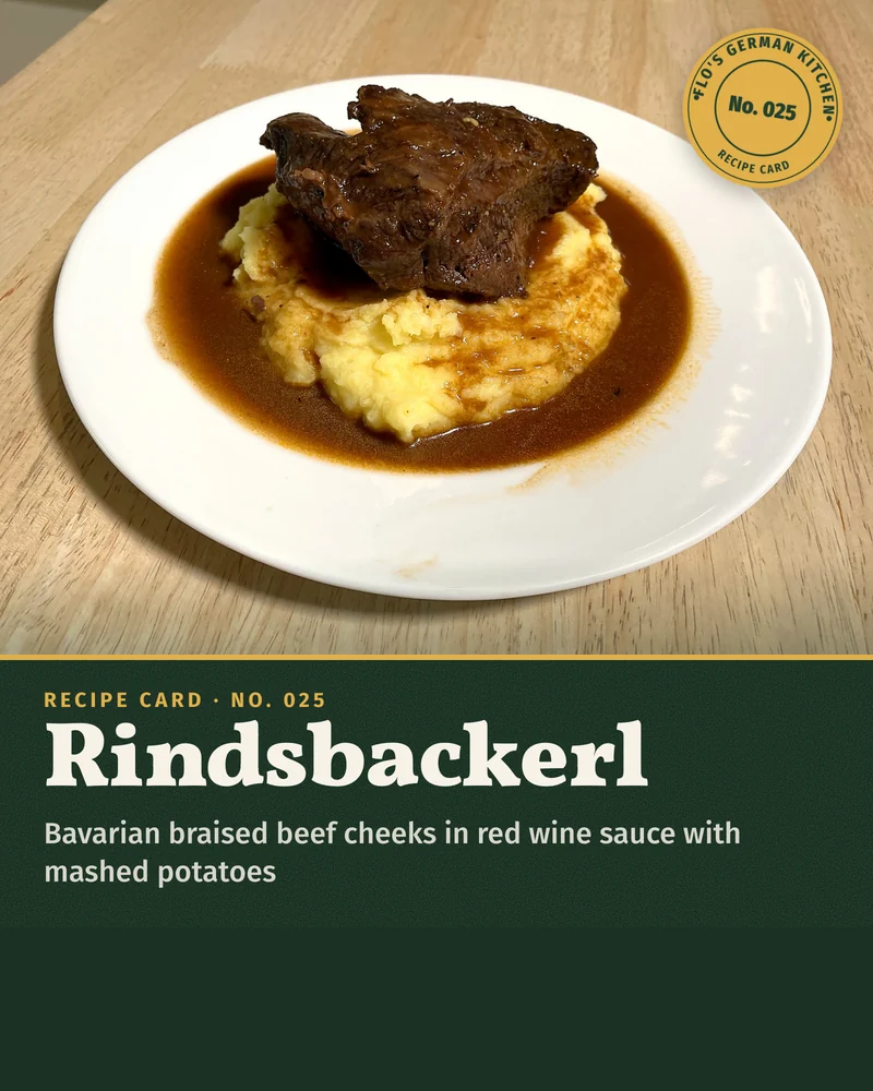 Recipe card: Rindsbackerl
