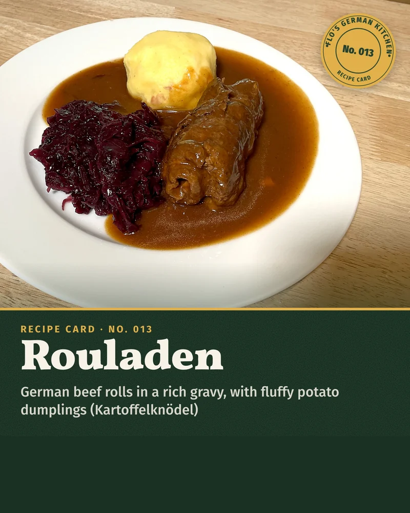 Recipe card: Rouladen