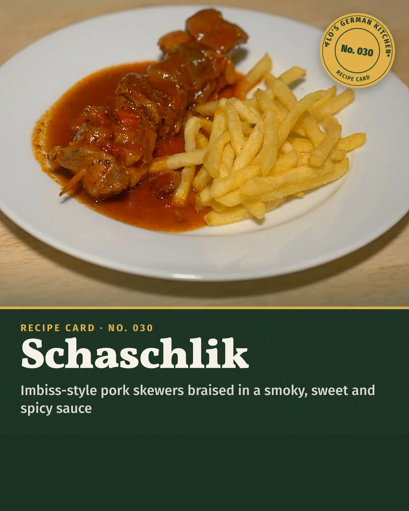Recipe card: Schaschlik