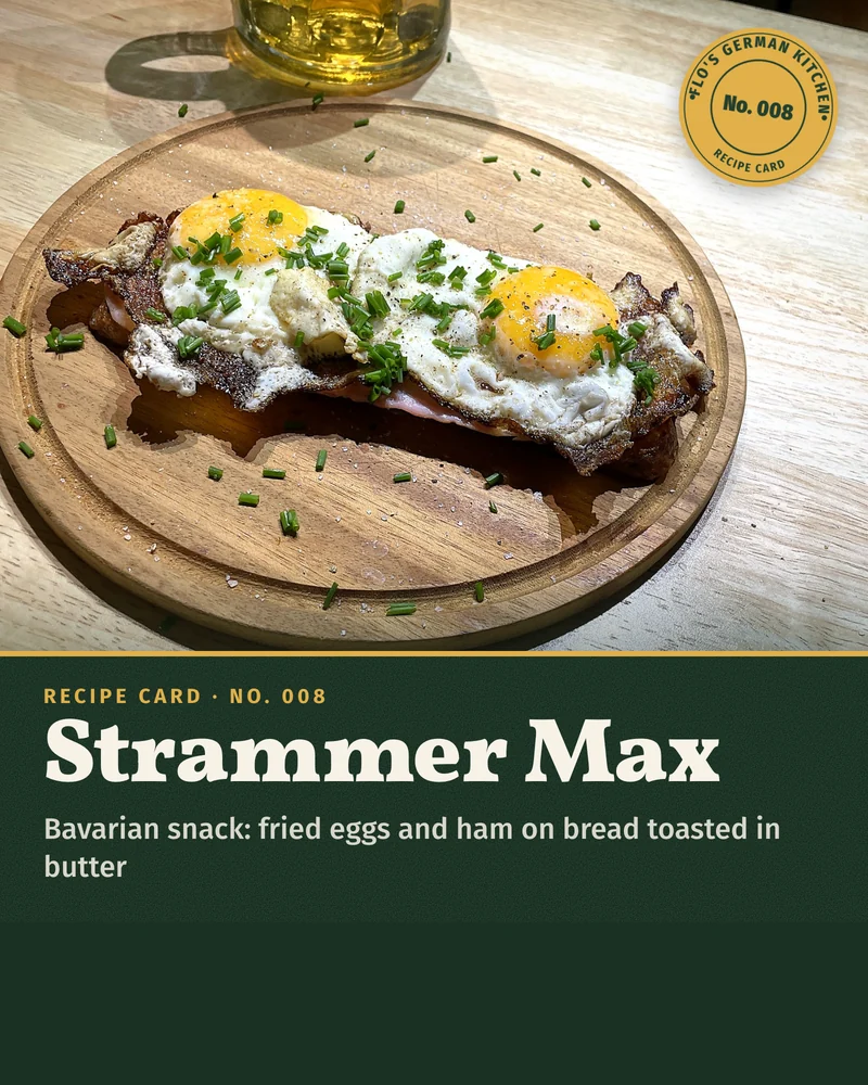 Recipe card: Strammer Max