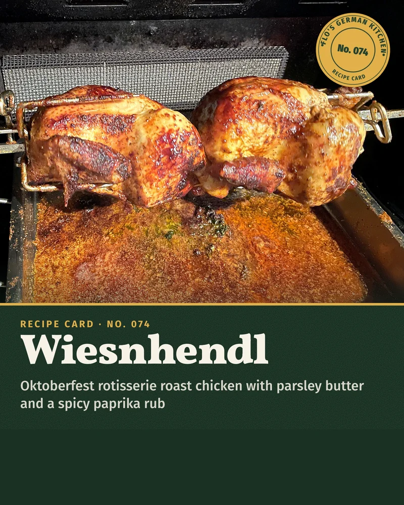 Recipe card: Wiesnhendl