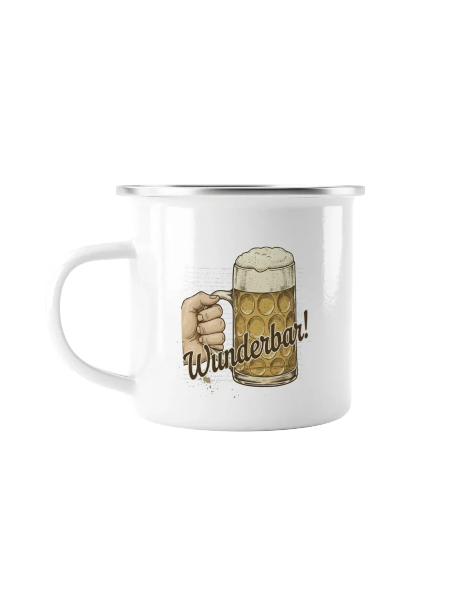 Wunderbar! Beer Toast Mug